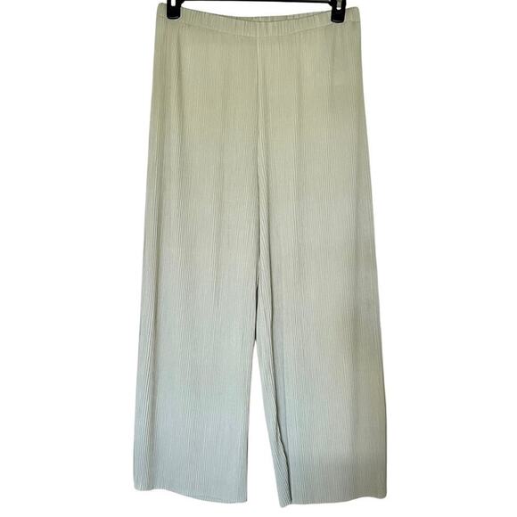 ASOS Wide Leg Ribbed Pants - Picture 1 of 5